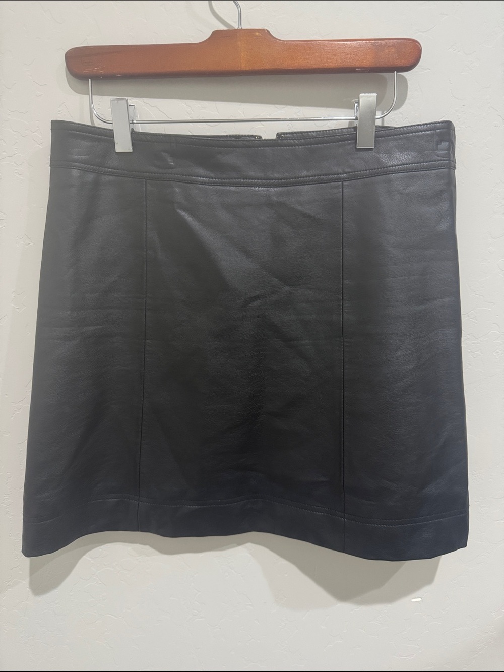 J. Crew Leather Skirt